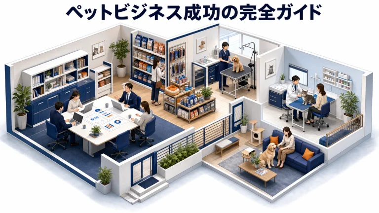 ペットビジネス成功の完全ガイド｜市場動向・マーケティング戦略7選・成功事例を徹底解説【2026年最新】 Image 2.0 図解