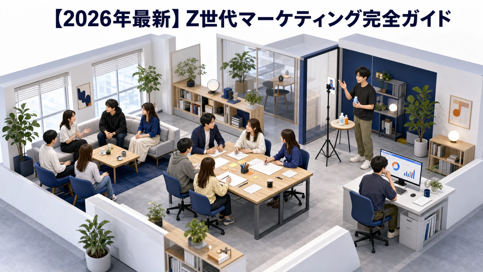 【2026年最新】Z世代マーケティング完全ガイド｜特徴・消費行動・SNS戦略・AIネイティブ対応 Image 2.0 図解