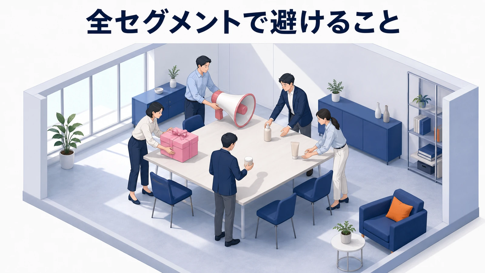 女性マーケティング セグメント caution Image 2.0