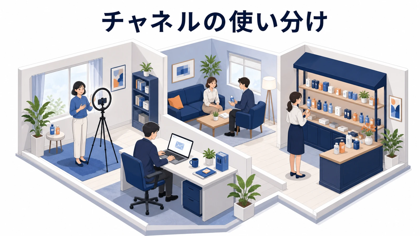 女性マーケティング セグメント channels Image 2.0