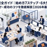 SNS運用完全ガイド|始め方7ステップ・6大SNSの使い分け・成功のコツを徹底解説【2026年最新】 Image 2.0 図解