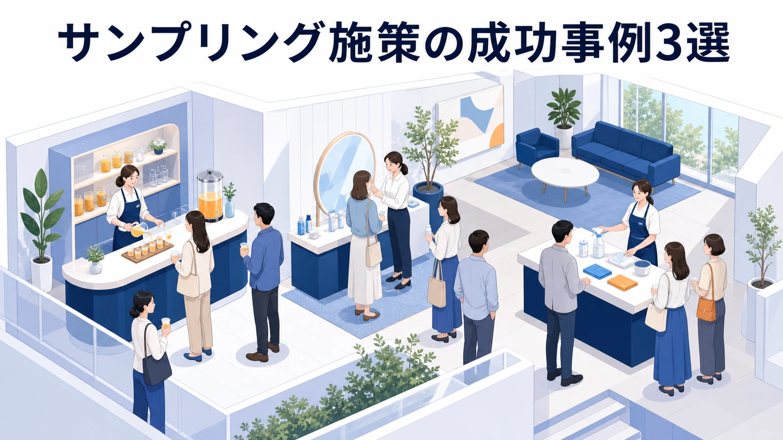 サンプリング施策の成功事例3選 美容 飲料 食品