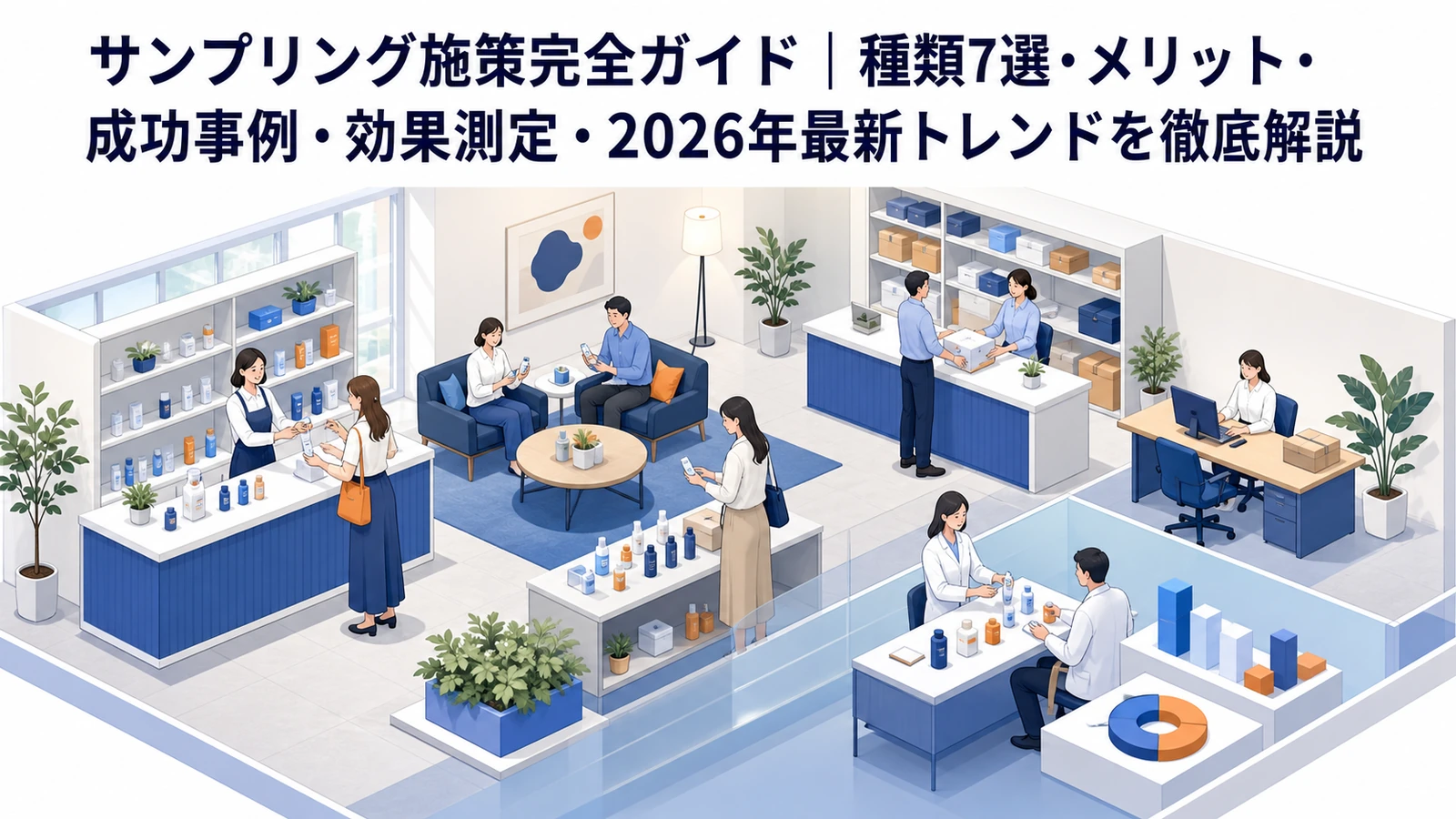 サンプリング施策完全ガイド｜種類7選・メリット・成功事例・効果測定・2026年最新トレンドを徹底解説 Image 2.0 図解