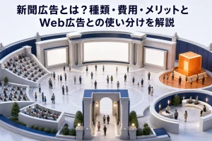 新聞広告とは？種類・費用・メリットとWeb広告との使い分けを解説 Image 2.0 図解