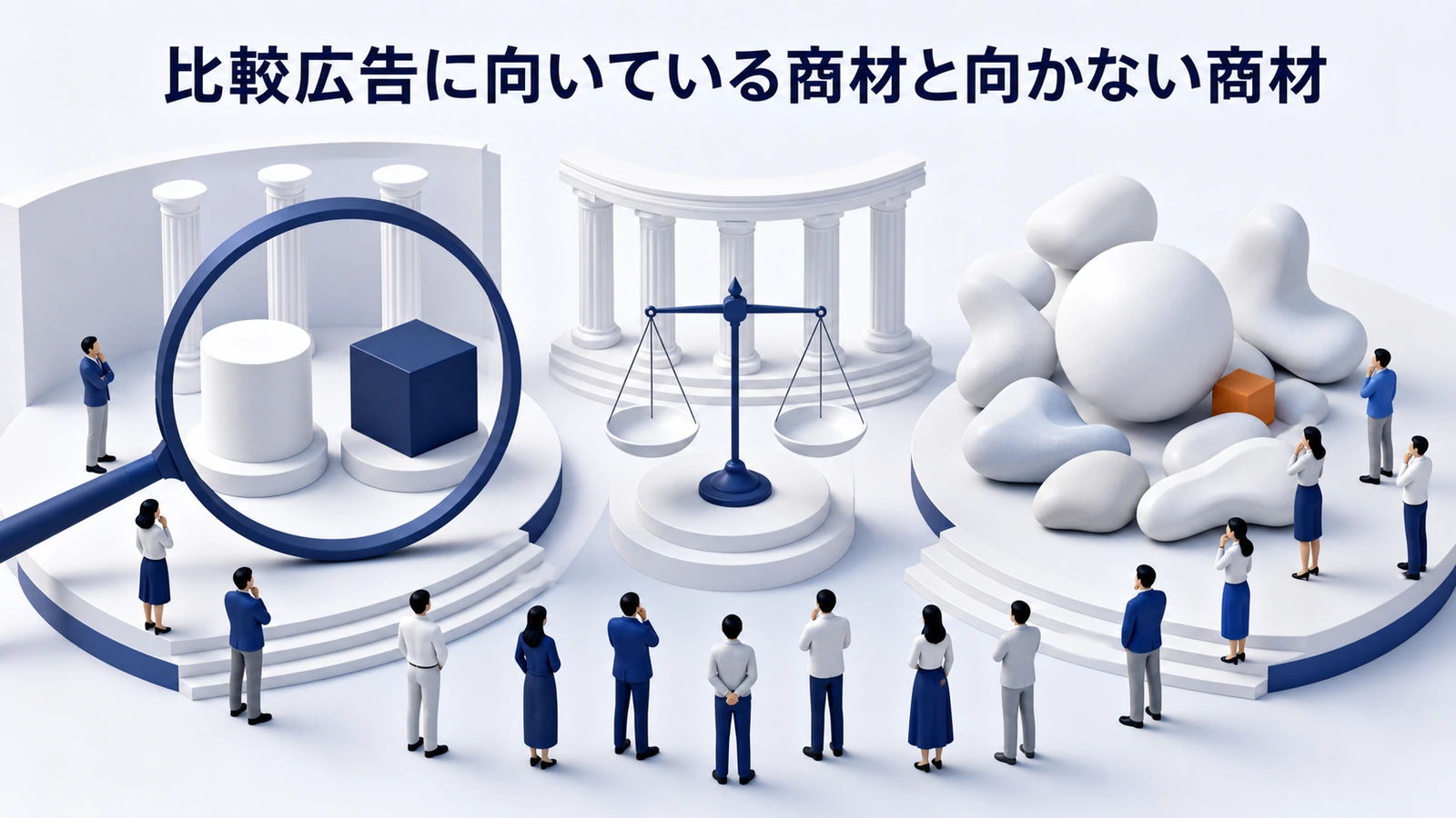 比較広告とは 運用設計 図解