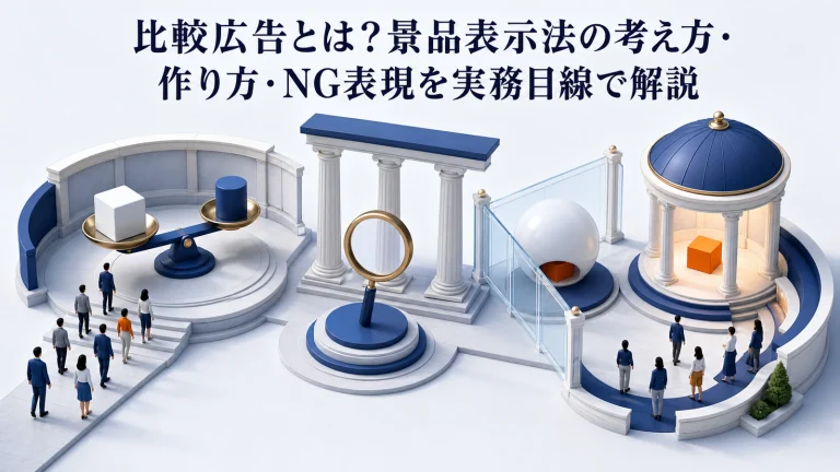 比較広告とは?景品表示法の考え方・作り方・NG表現を実務目線で解説 Image 2.0 図解