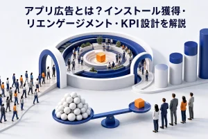 アプリ広告とは?インストール獲得・リエンゲージメント・KPI設計を解説 Image 2.0 図解