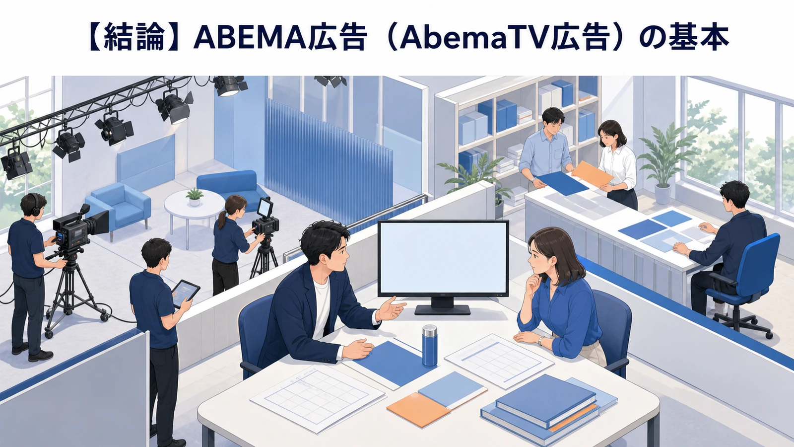 ABEMA広告(AbemaTV広告)完全ガイド|費用・種類・ターゲティング・出稿方法を徹底解説 図解01