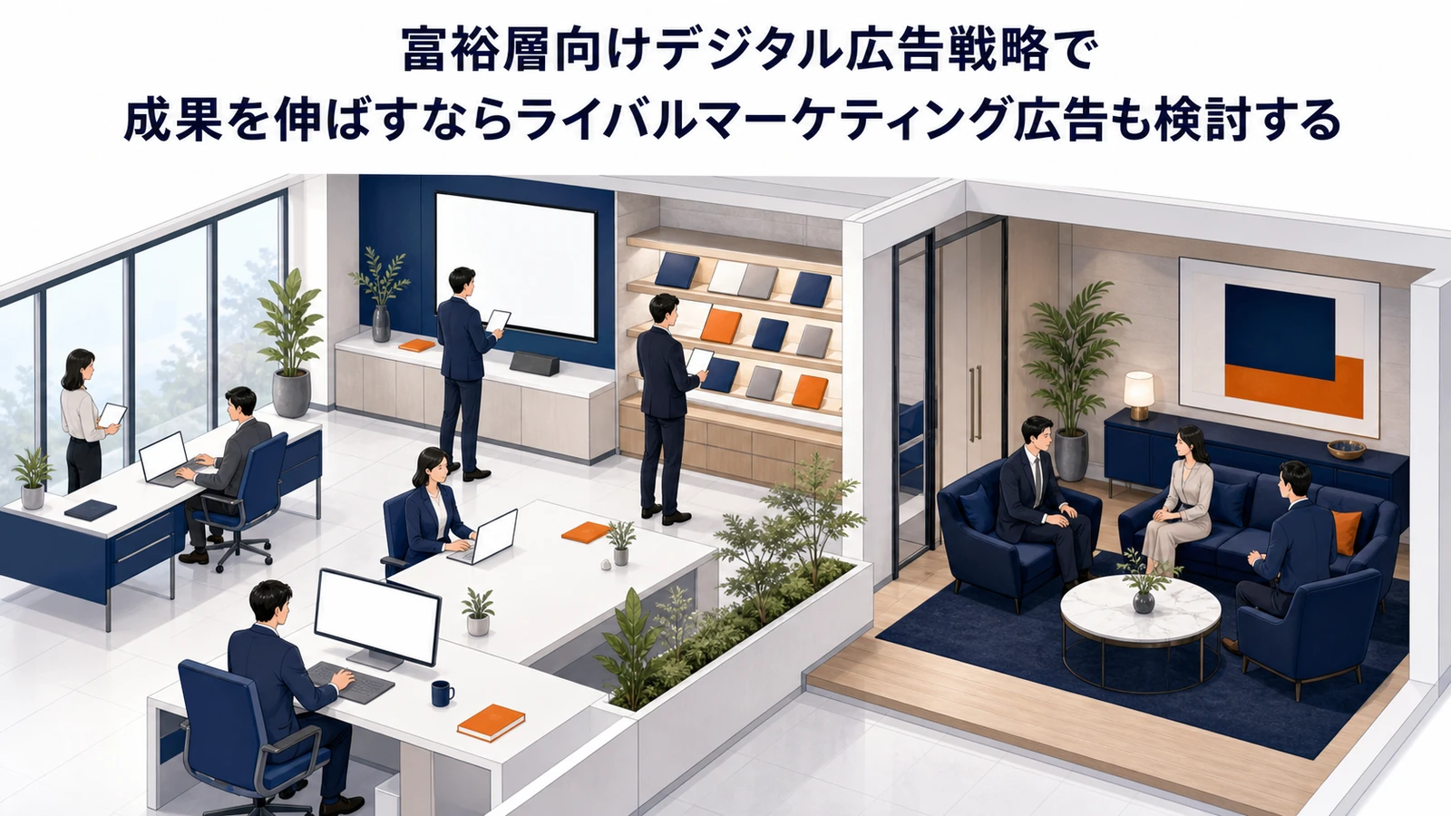 富裕層向けデジタル広告戦略完全ガイド｜手法10選・予算設計・ROI計算・成功事例を徹底解説【2026年最新】 図解04