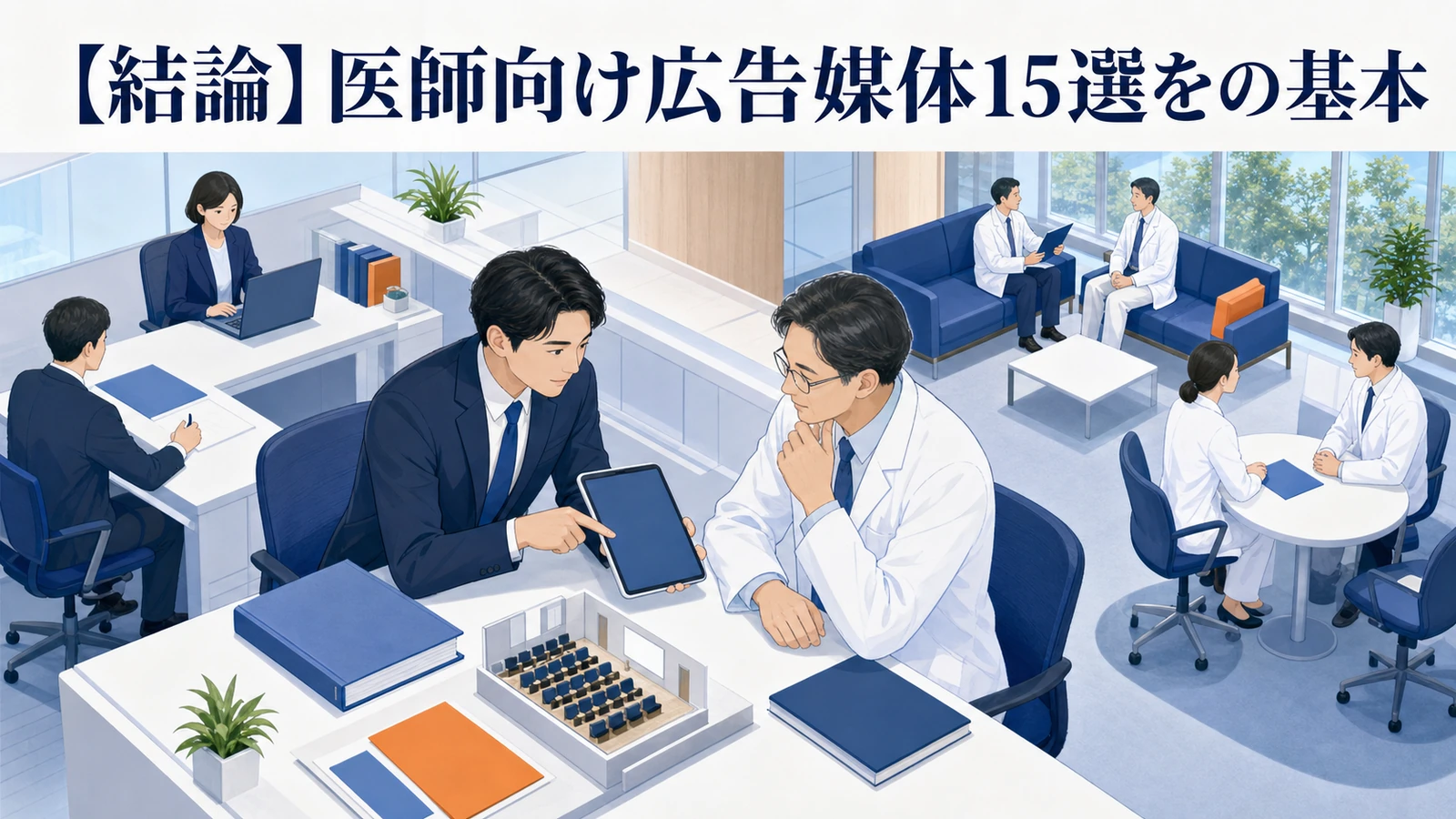 医師向け広告媒体15選を徹底比較｜費用・特徴・選び方・成功事例を完全解説【2026年最新】 図解01
