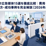 医師向け広告媒体15選を徹底比較｜費用・特徴・選び方・成功事例を完全解説【2026年最新】 Image 2.0 図解