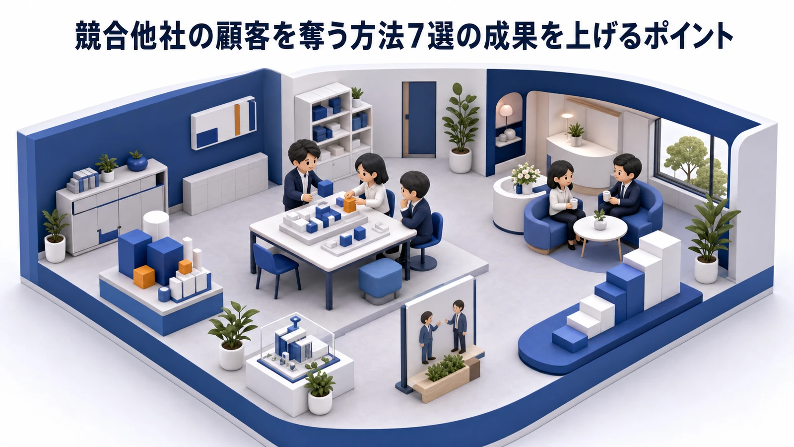 競合他社の顧客を奪う方法7選｜BtoB・BtoC別の実践戦略とフレームワーク活用術【2026年最新】 図解02