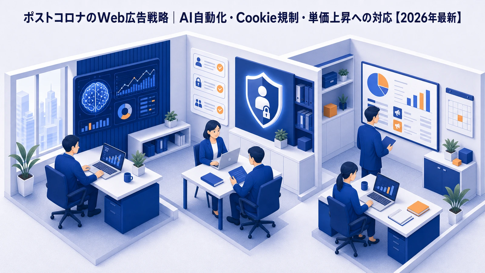 ポストコロナのWeb広告戦略｜AI自動化・Cookie規制・単価上昇への対応【2026年最新】 Image 2.0 図解