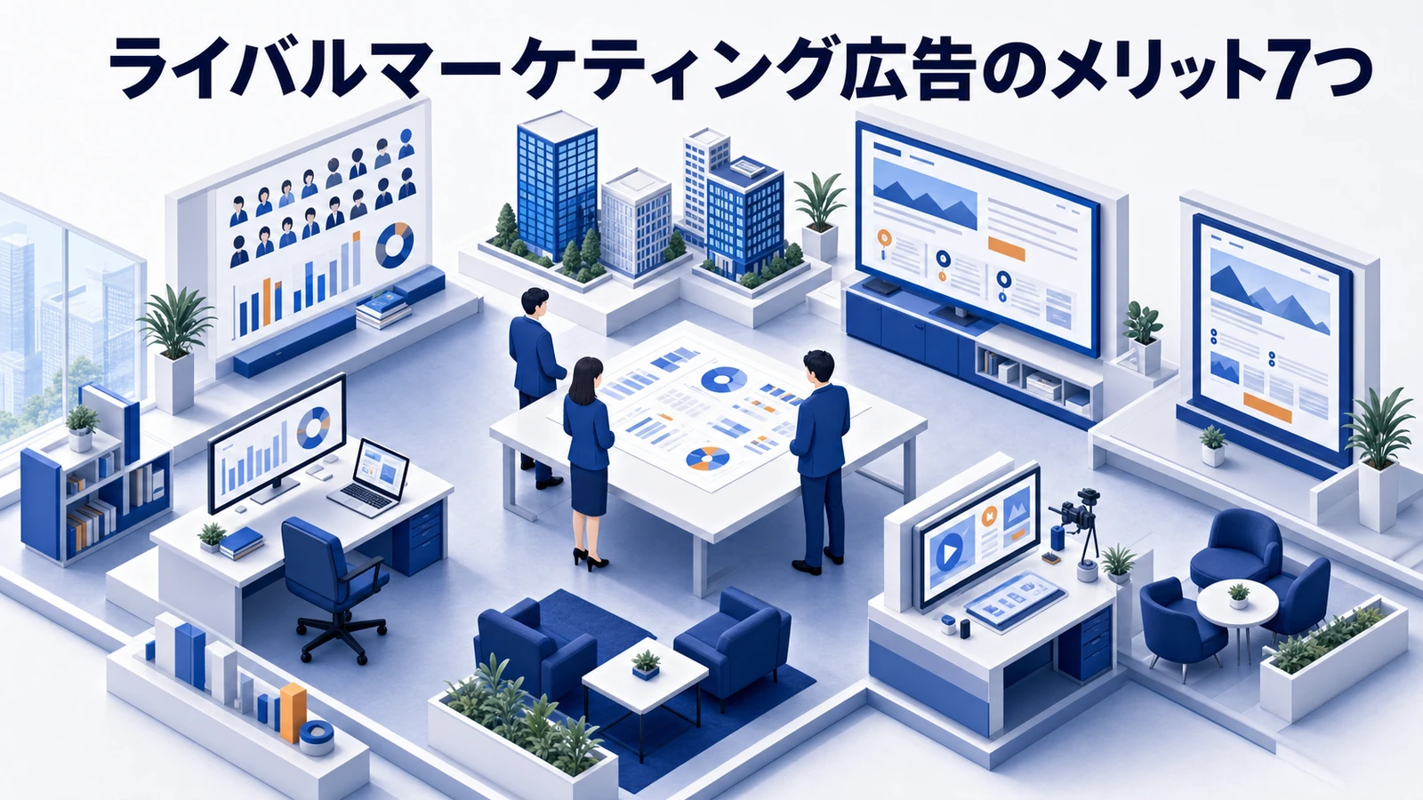 ライバルマーケティング広告のメリット7つ