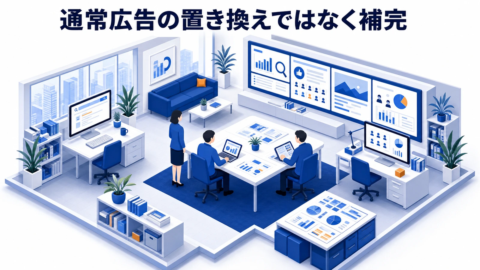 通常の広告施策との違い