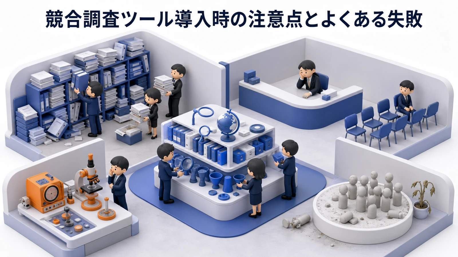 競合調査ツール導入時の注意点と失敗回避