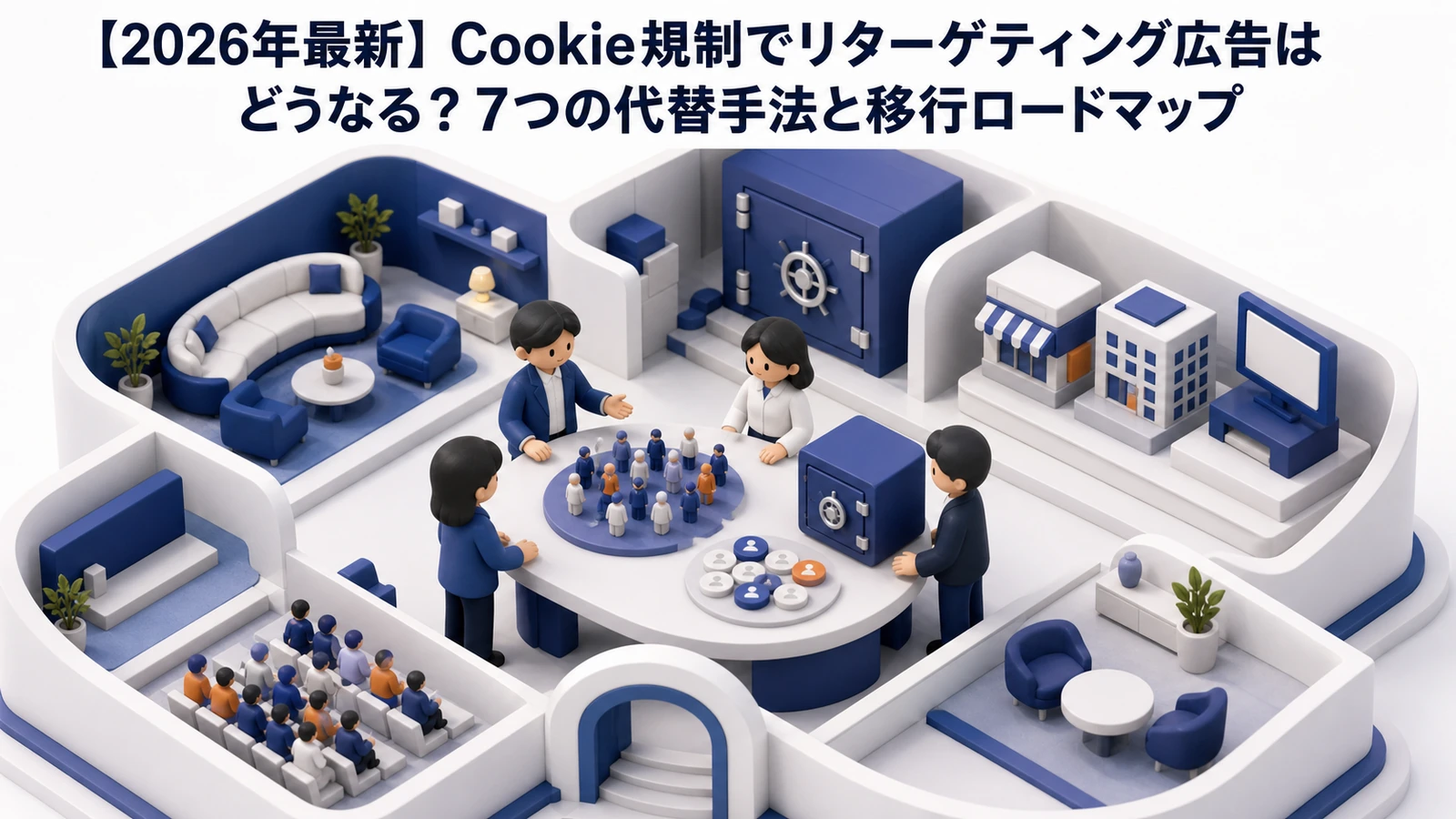 【2026年最新】Cookie規制でリターゲティング広告はどうなる？7つの代替手法と移行ロードマップ Image 2.0 図解
