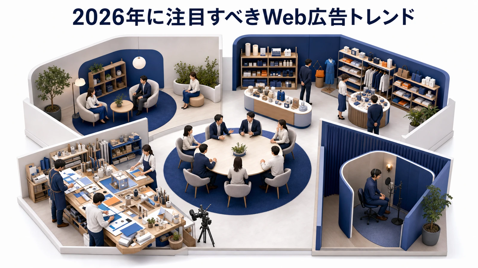 2026年に注目すべきWeb広告トレンドを整理したImage 2.0図解
