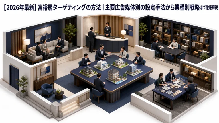 【2026年最新】富裕層ターゲティングの方法|主要広告媒体別の設定手法から業種別戦略まで徹底解説 Image 2.0 図解
