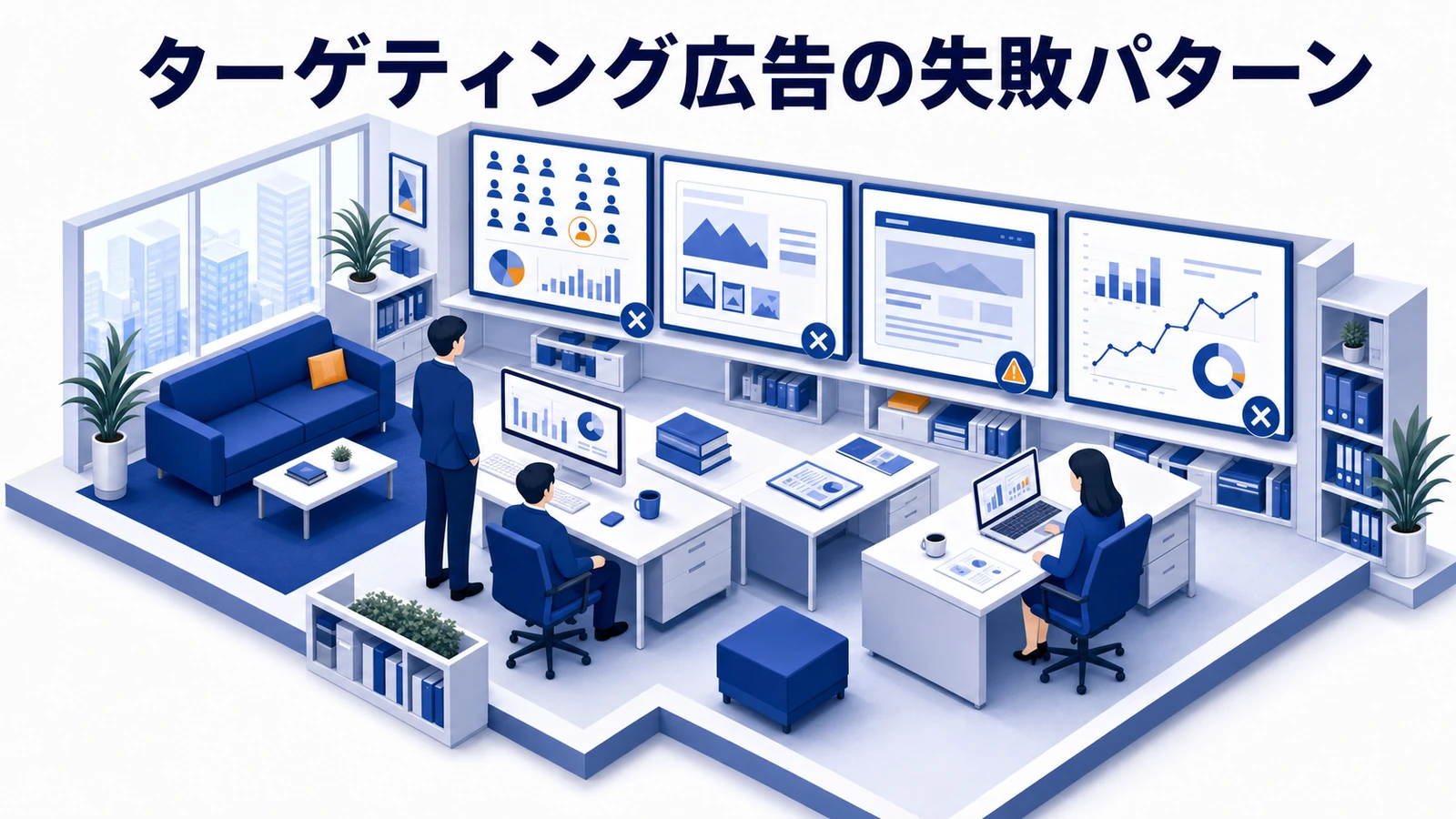 ターゲティング広告で失敗しやすいパターン