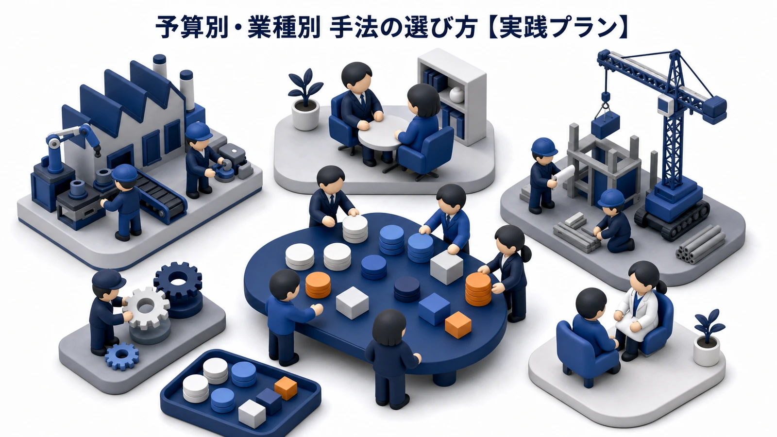 BtoB広告 手法11選｜Web・オフライン完全ガイド｜CPL相場・予算別配分・MA連携まで徹底解説 図解06