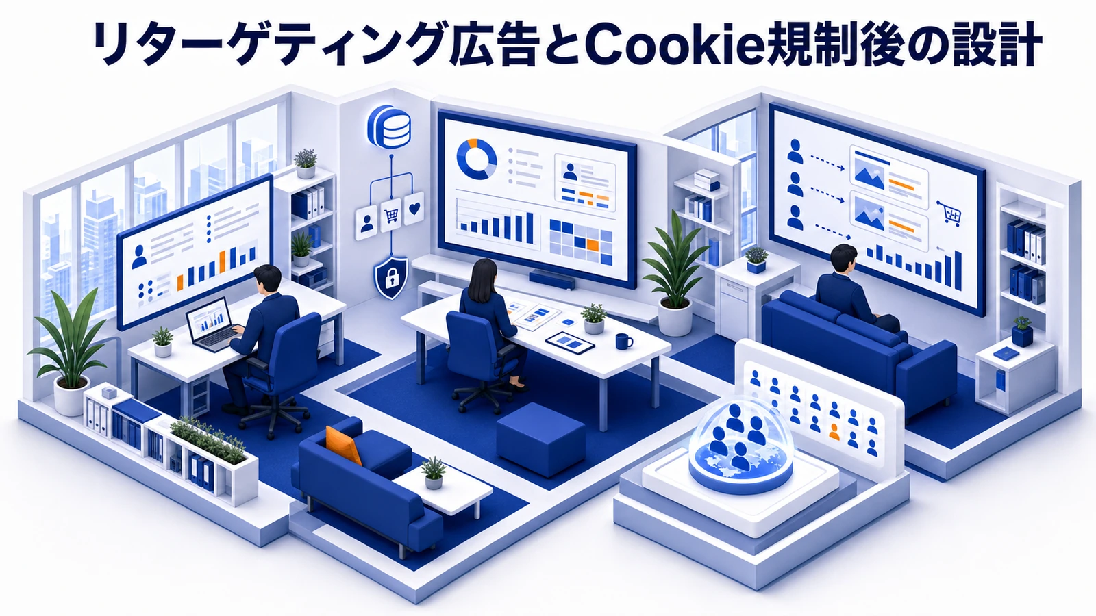リターゲティング広告とは？リマーケティングとの違いとCookie規制後の設計【2026年最新】 Image 2.0 図解