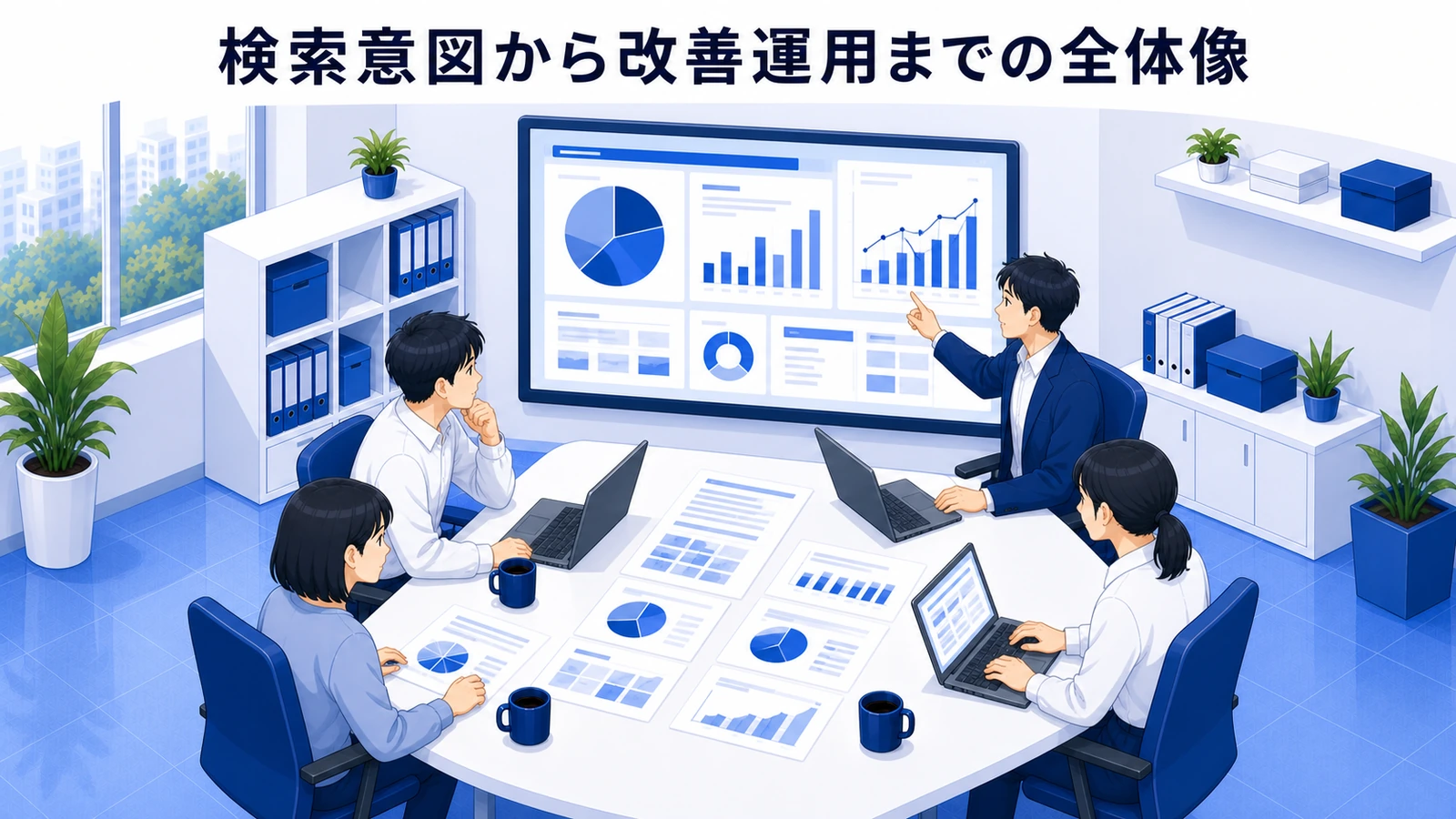 リスティング広告の全体像を検索意図から改善運用まで整理したImage 2.0図解