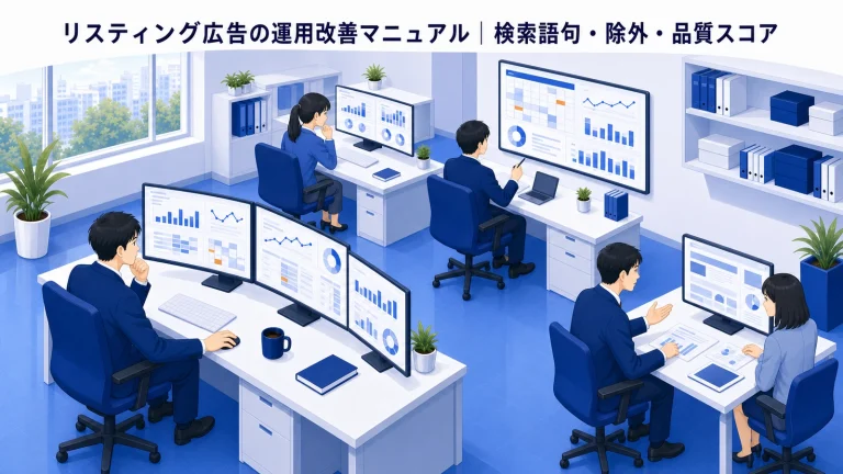 リスティング広告の運用改善マニュアル|検索語句・除外・品質スコアで単価を下げる【2026年最新】 Image 2.0 図解