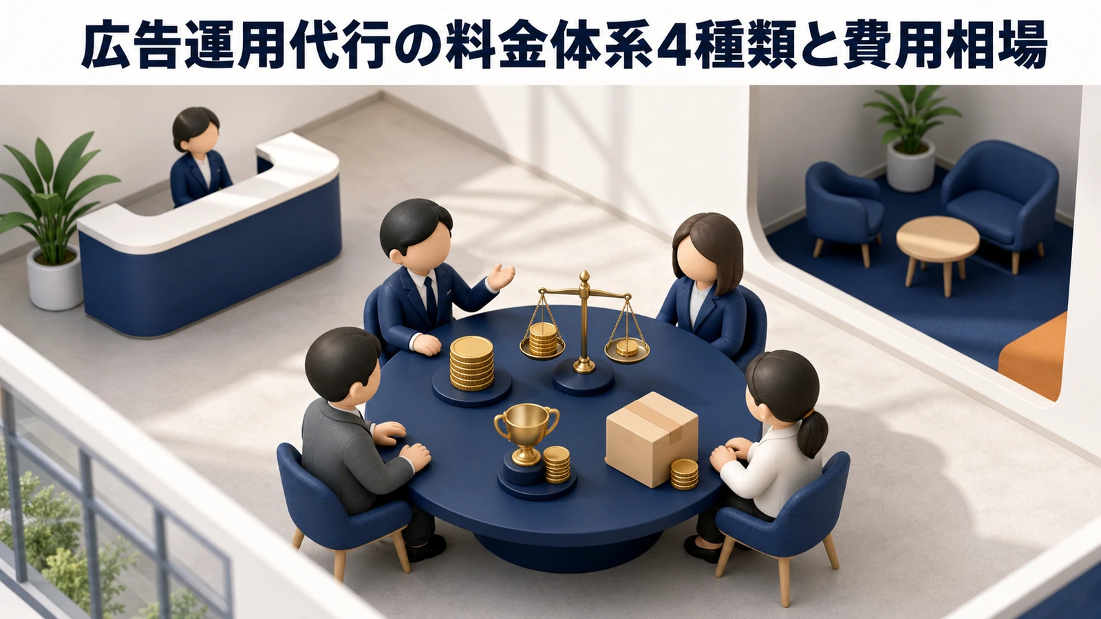 広告運用代行の料金体系4種類と費用相場
