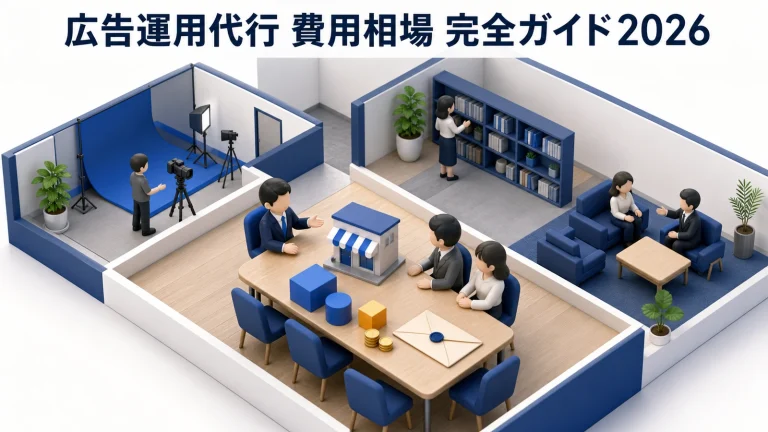 広告運用代行の費用相場2026｜手数料20%は妥当？料金体系・媒体別・代理店タイプ別に徹底解説 Image 2.0 図解