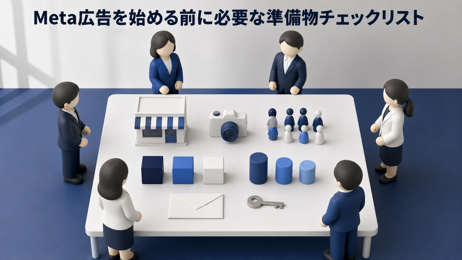 Meta広告を始める前の準備物チェックリスト Image 2.0図解