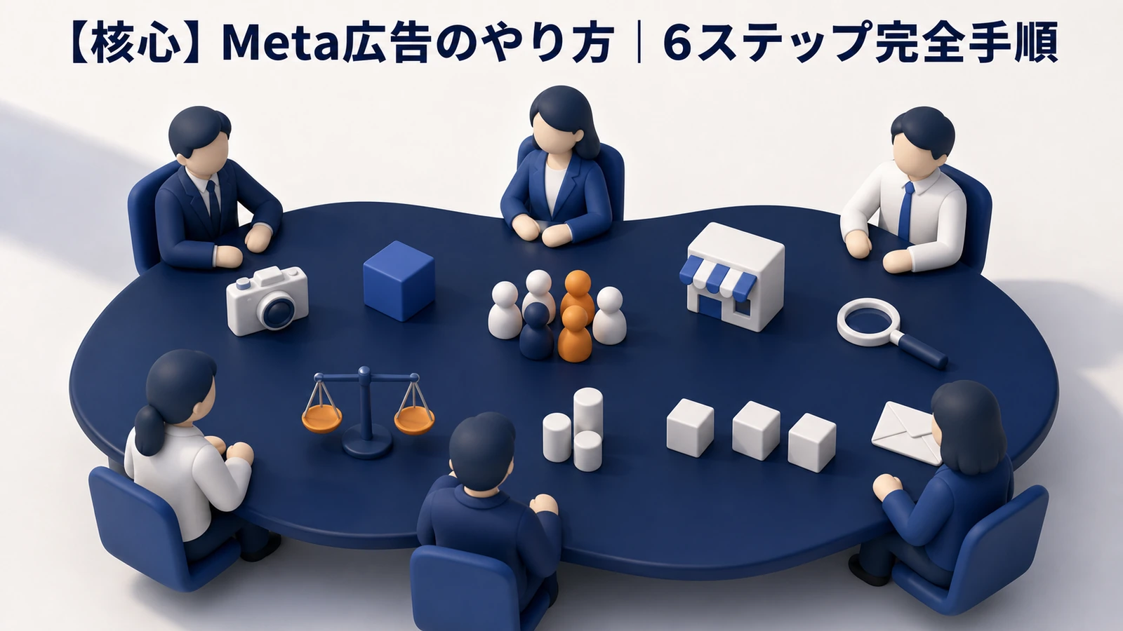 Meta広告のやり方 6ステップ完全手順 Image 2.0図解