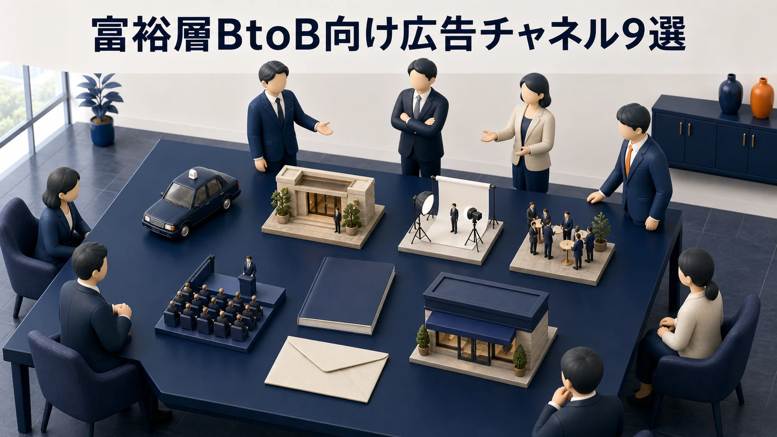 富裕層BtoB向け広告チャネル9選