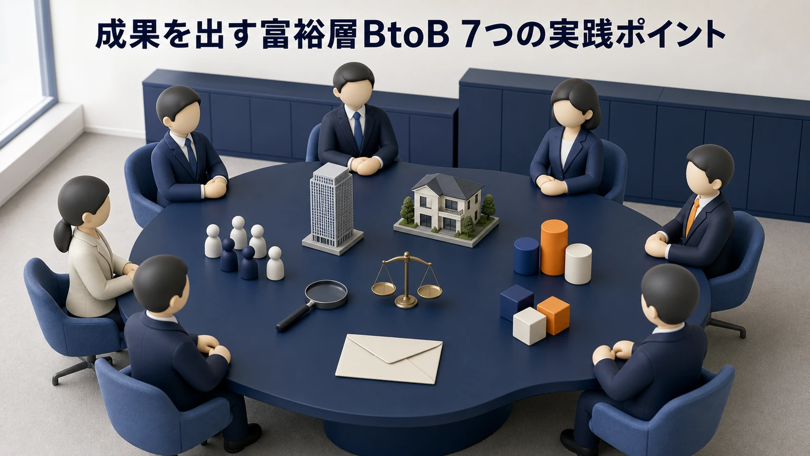富裕層BtoBで成果を出す7つのポイント