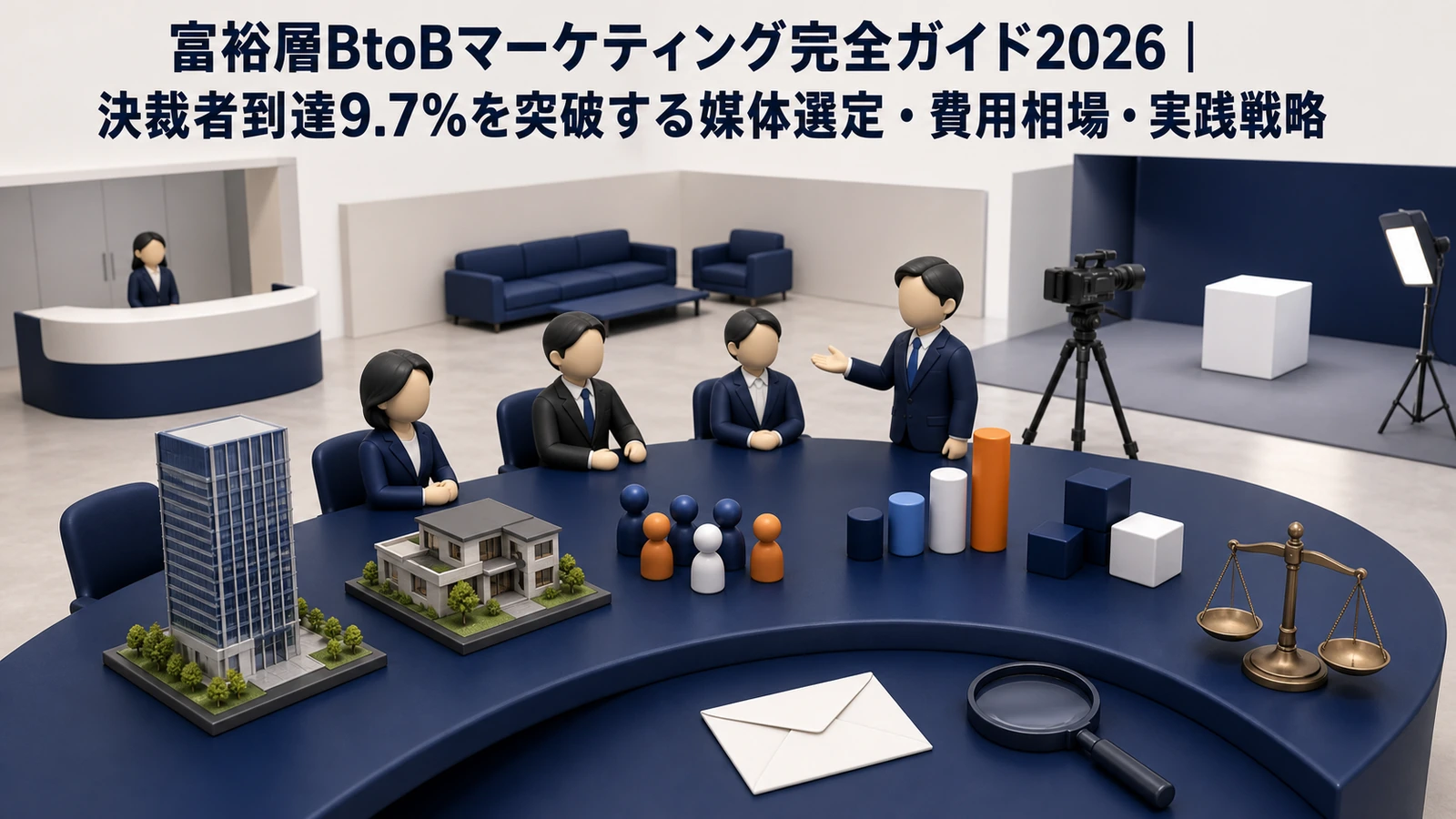 富裕層BtoBマーケティング完全ガイド2026｜決裁者到達9.7%を突破する媒体選定・費用相場・実践戦略 Image 2.0 図解