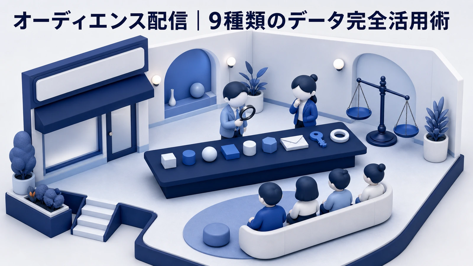 LINE広告ターゲティング オーディエンス配信 Image 2.0図解