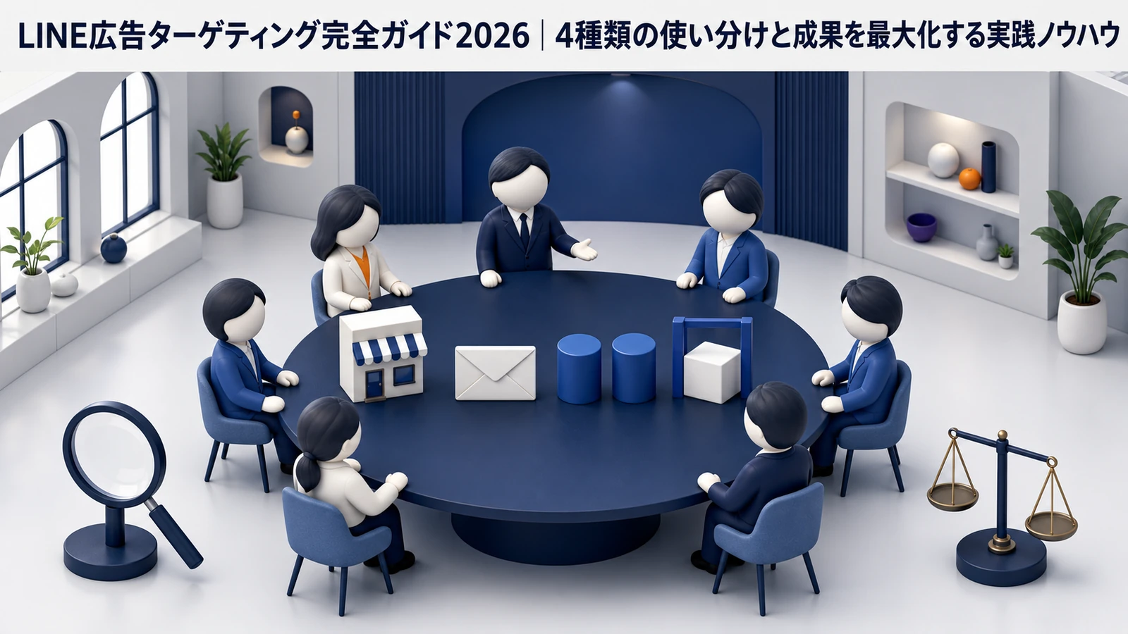 LINE広告ターゲティング完全ガイド2026｜4種類の使い分けと成果を最大化する実践ノウハウ Image 2.0 図解
