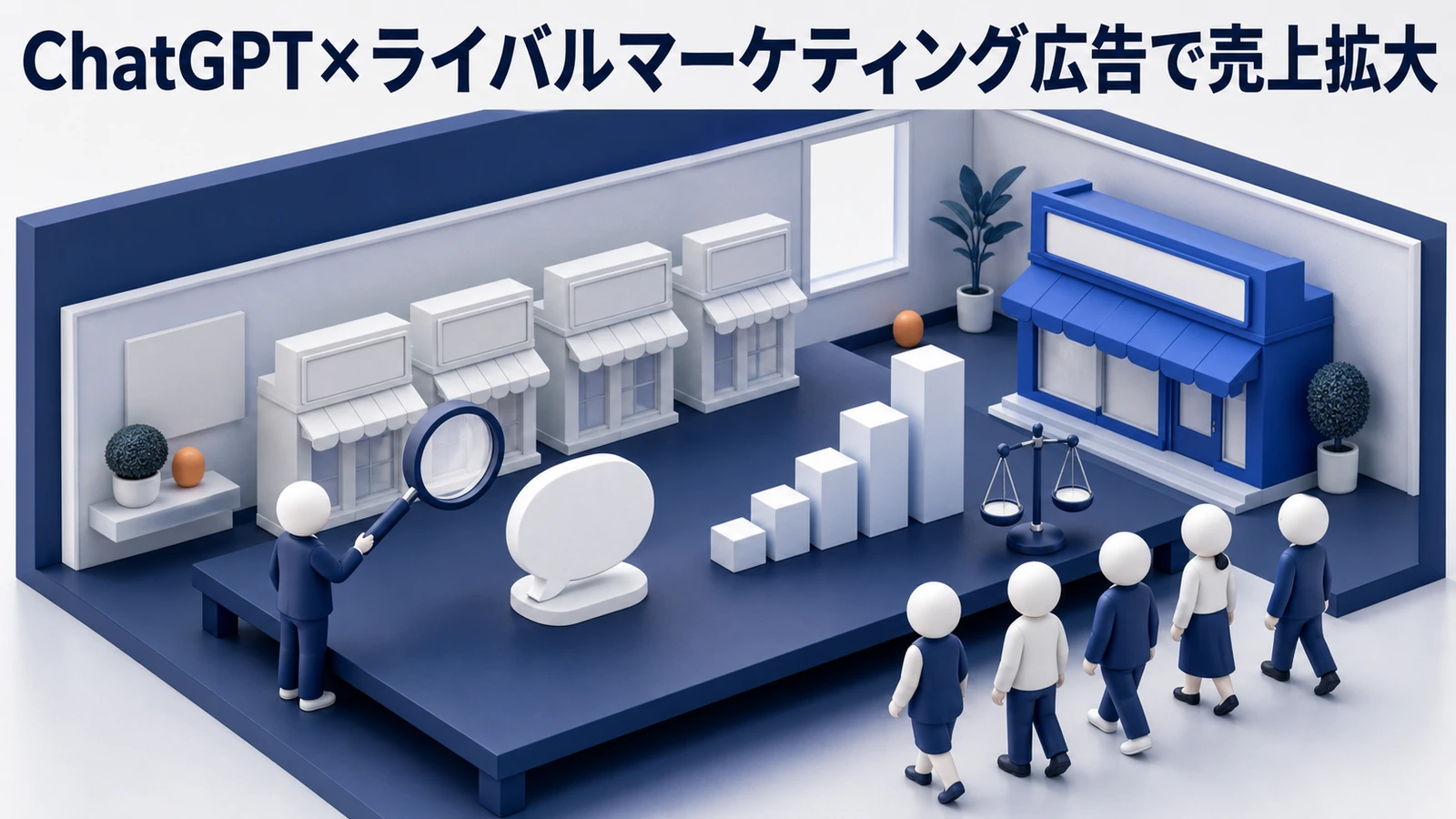 ChatGPTとライバルマーケティング広告の連携 Image 2.0図解
