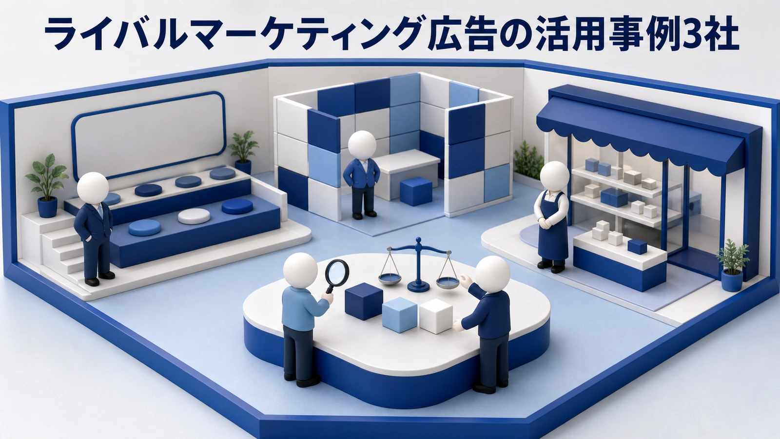 ライバルマーケティング広告の活用事例3社 Image 2.0図解