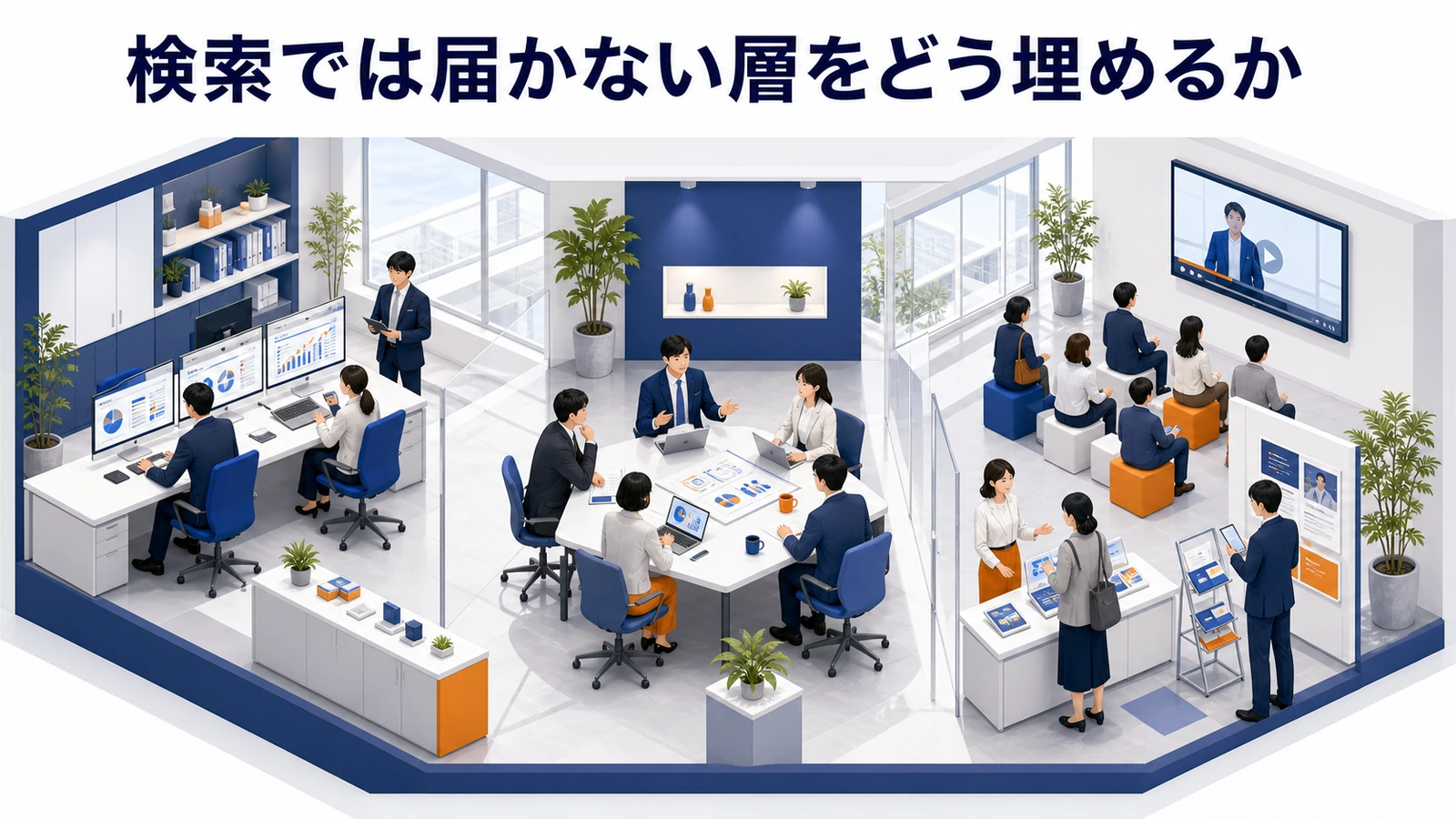 通常施策とライバル広告の違い 検索広告 通常配信 競合接点 CV獲得 Image 2.0図解