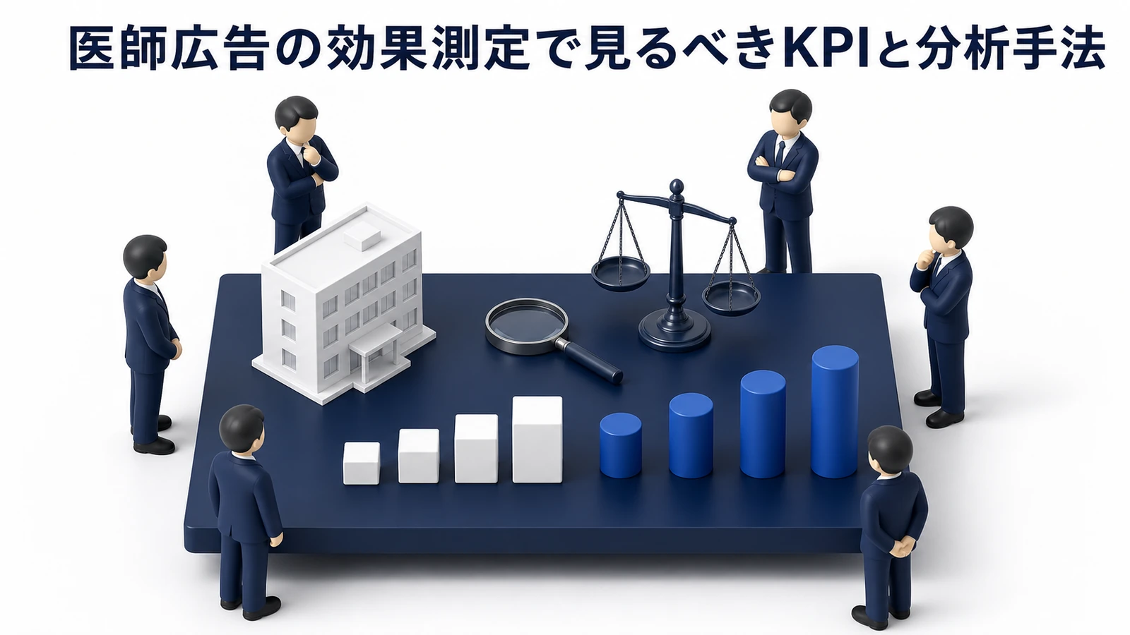 医師広告KPI ファネル別指標 Image 2.0図解