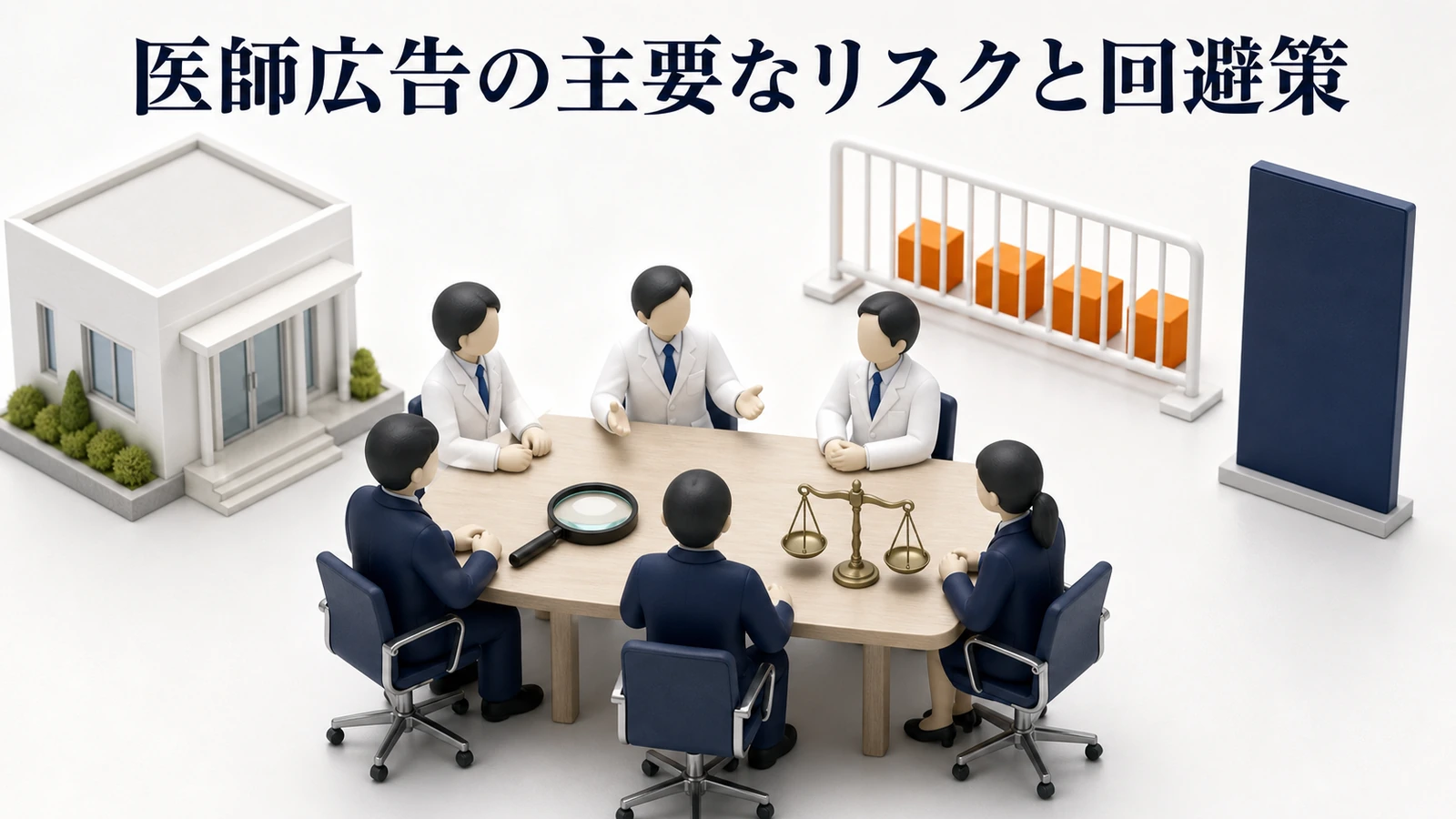医師広告3大リスクと回避策 Image 2.0図解