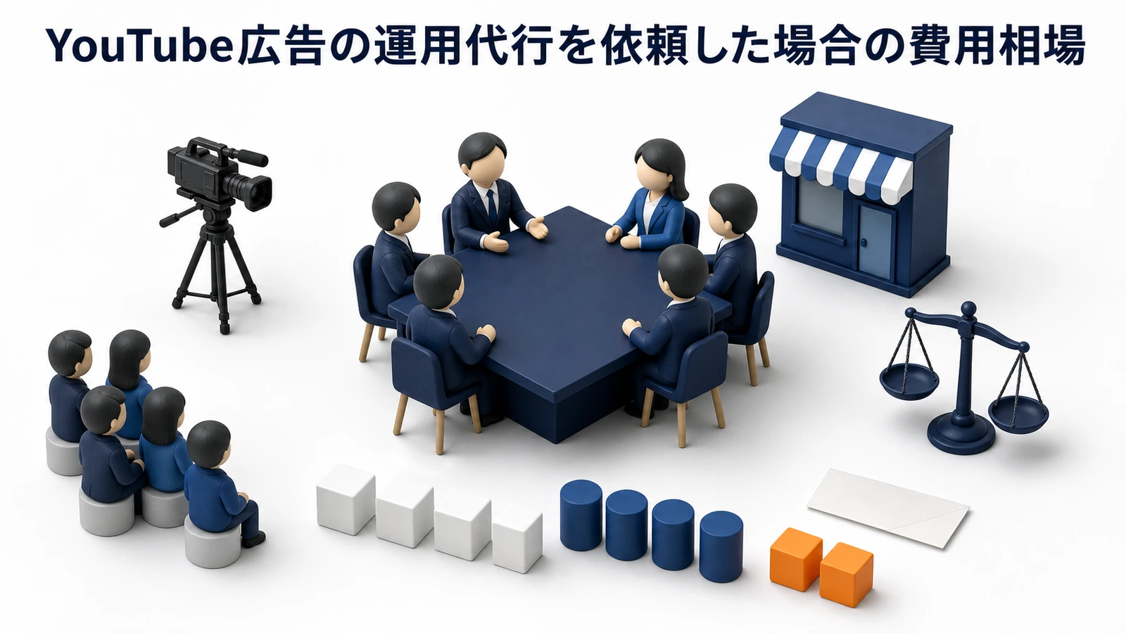 YouTube広告の運用代行費用 Image 2.0図解