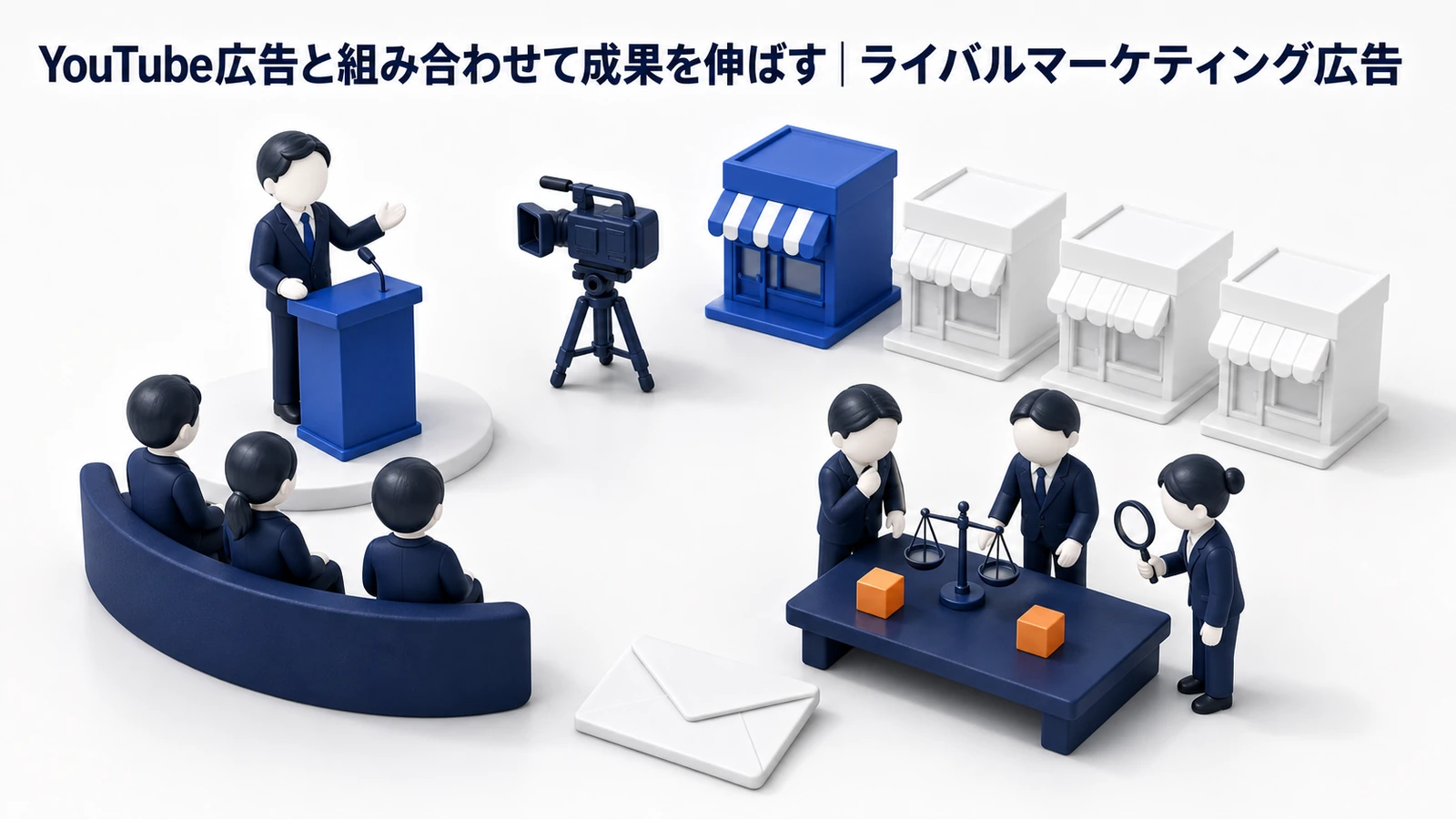 YouTube広告とライバルマーケティング広告の連携 Image 2.0図解