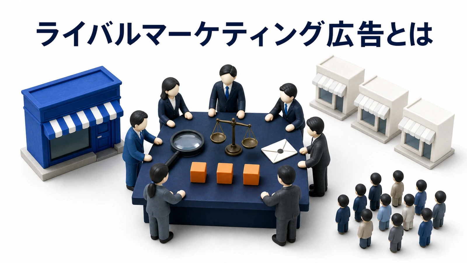 ライバルマーケティング広告の配信仕組み Image 2.0図解