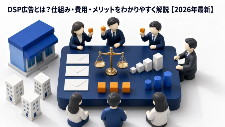 DSP広告とは?仕組み・費用・メリットをわかりやすく解説【2026年最新】 Image 2.0 図解