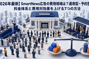 【2026年最新】SmartNews広告の費用相場は?運用型・予約型の料金体系と費用対効果を上げる7つの方法 Image 2.0 図解