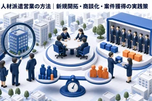 人材派遣営業の方法｜新規開拓・商談化・案件獲得の実践策 Image 2.0 図解