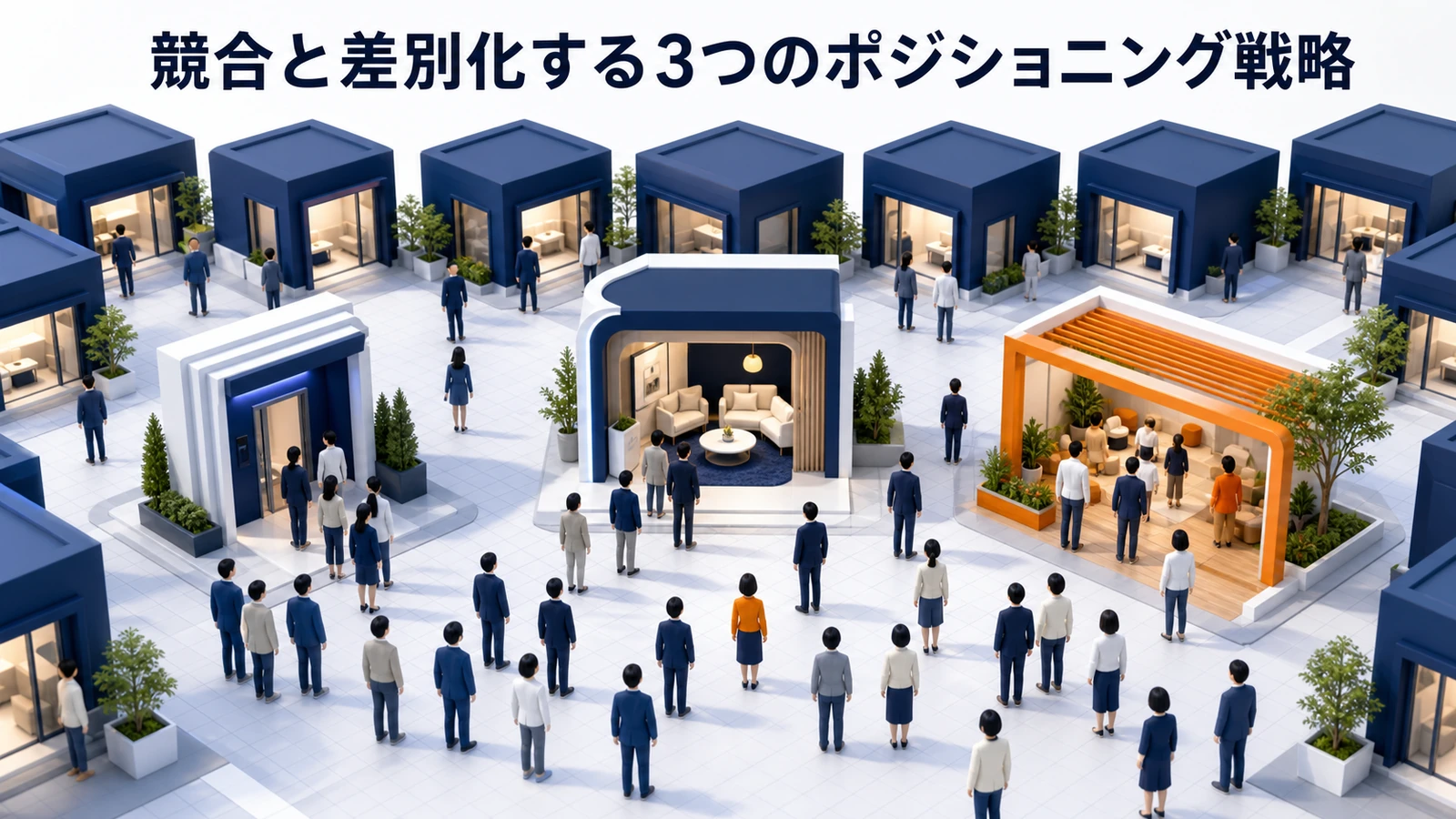 求人サイトの差別化ポジショニング戦略3つ