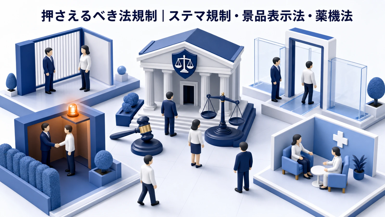 アフィリエイト広告で押さえるべき法規制を整理したImage 2.0図解